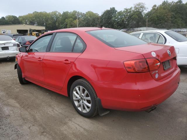 3VWDP7AJ7CM311730 - 2012 VOLKSWAGEN JETTA SE RED photo 2