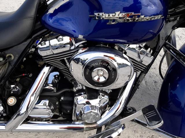 1HD1KBW176Y625059 - 2006 HARLEY-DAVIDSON FLHXI BLUE photo 7