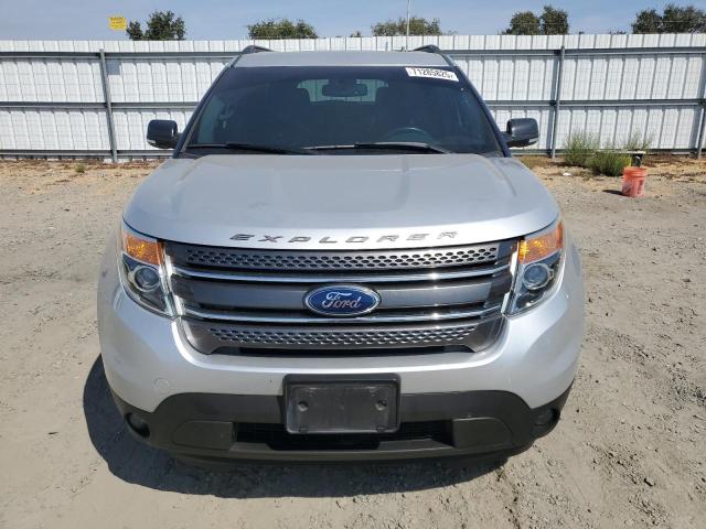 1FM5K8D84FGA27891 - 2015 FORD EXPLORER XLT SILVER photo 5