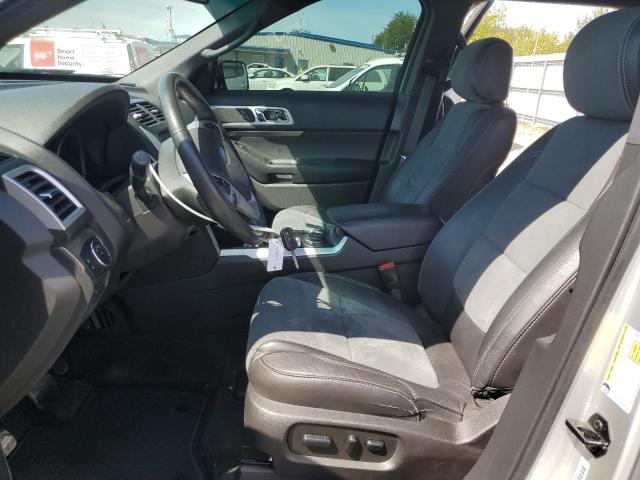 1FM5K8D84FGA27891 - 2015 FORD EXPLORER XLT SILVER photo 7