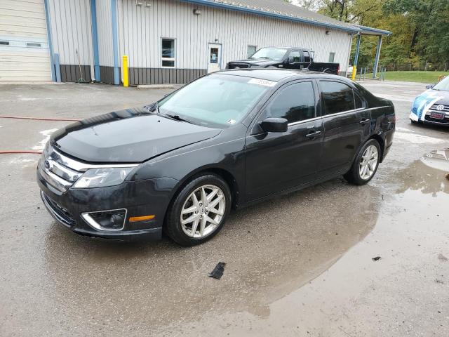 3FAHP0JA8CR370581 - 2012 FORD FUSION SEL BLACK photo 1