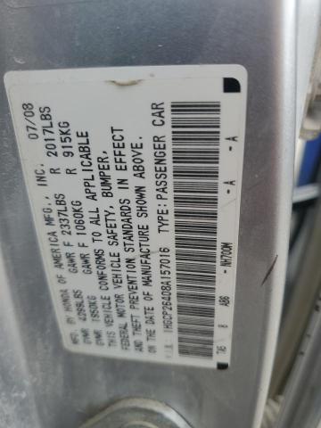 1HGCP26408A157016 - 2008 HONDA ACCORD LXP Turkuaz fotoğraf 13