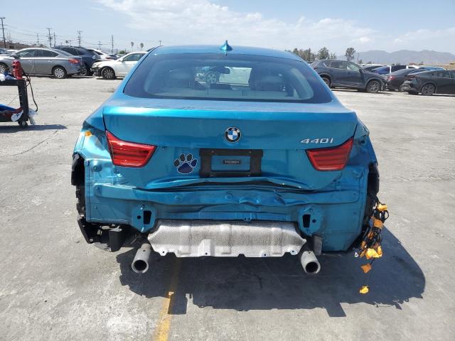 WBA4J5C57JBF06269 - 2018 BMW 440I GRAN COUPE TEAL photo 6