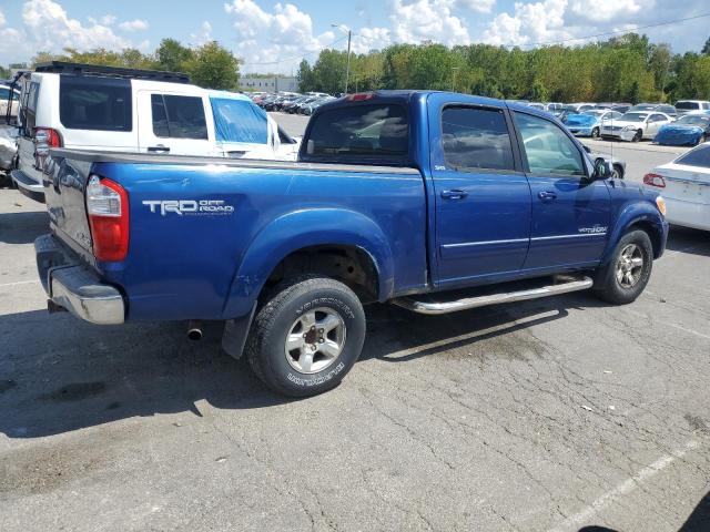 5TBDT44116S546503 - 2006 TOYOTA TUNDRA DOUBLE CAB SR5 BLUE photo 3