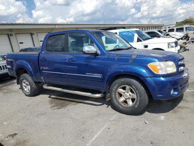 5TBDT44116S546503 - 2006 TOYOTA TUNDRA DOUBLE CAB SR5 BLUE photo 4