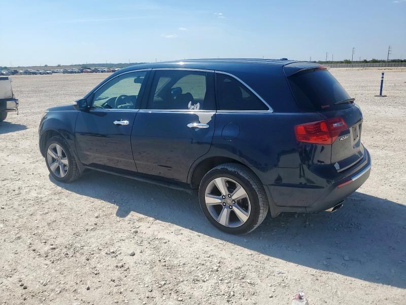 2HNYD2H43CH511139 - 2012 ACURA MDX TECHNOLOGY Синій фото 2