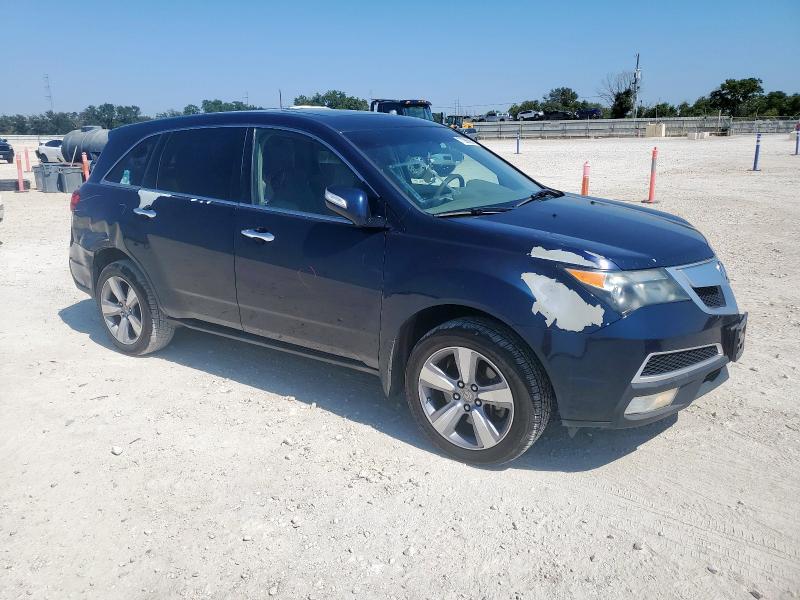 2HNYD2H43CH511139 - 2012 ACURA MDX TECHNOLOGY Синій фото 4