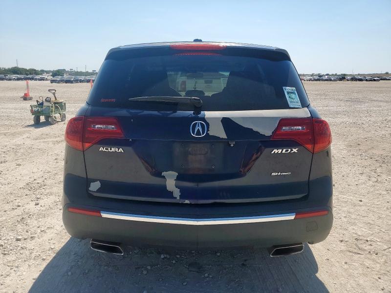 2HNYD2H43CH511139 - 2012 ACURA MDX TECHNOLOGY Синій фото 6
