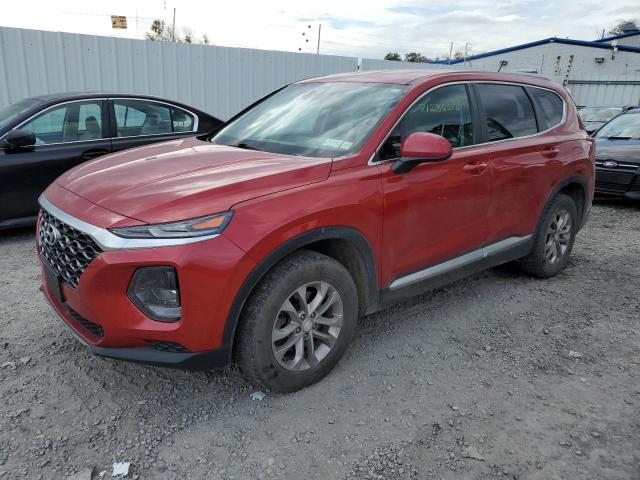 5NMS2CAD2KH109231 - 2019 HYUNDAI SANTA FE SE RED photo 1