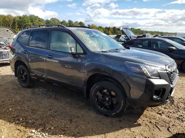 JF2SKAMC3NH405647 - 2022 SUBARU FORESTER WILDERNESS GRAY photo 4