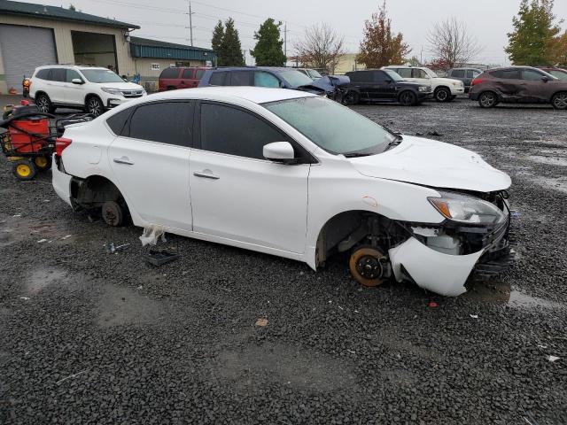 3N1AB7AP9KY384245 - 2019 NISSAN SENTRA S WHITE photo 4