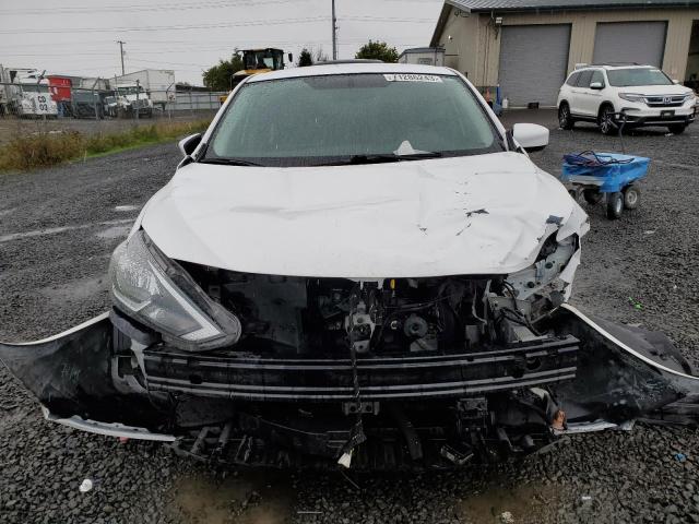 3N1AB7AP9KY384245 - 2019 NISSAN SENTRA S WHITE photo 5