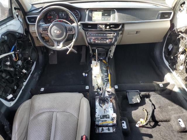 5XXGU4L35HG169814 - 2017 KIA OPTIMA EX WHITE photo 8
