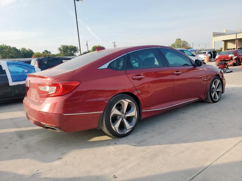 1HGCV1F92JA178483 - 2018 HONDA ACCORD TOURING RED photo 3