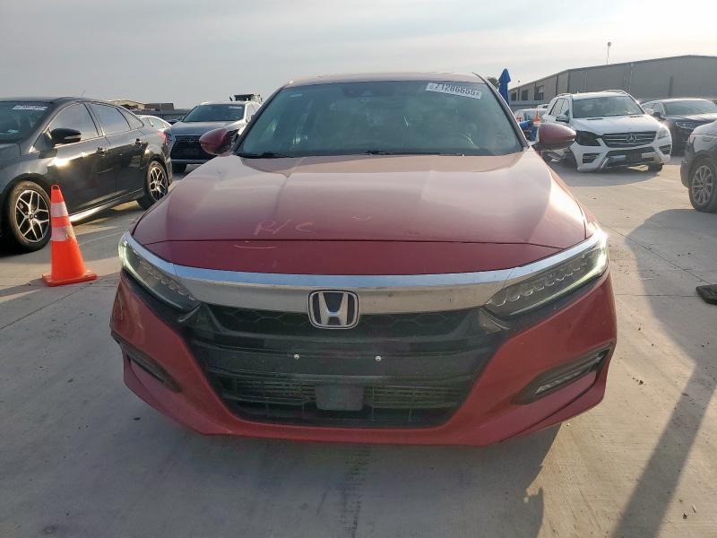 1HGCV1F92JA178483 - 2018 HONDA ACCORD TOURING RED photo 5