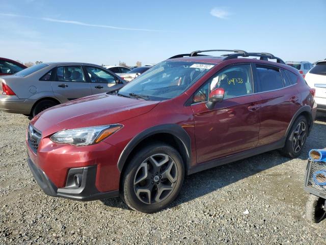 JF2GTAMC6JH347112 - 2018 SUBARU CROSSTREK LIMITED RED photo 1