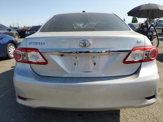5YFBU4EEXDP099592 - 2013 TOYOTA COROLLA BASE Արծաթագույն լուսանկար 6