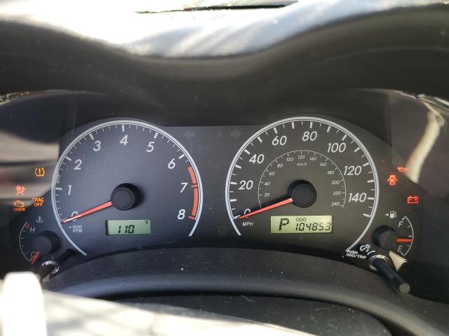 5YFBU4EEXDP099592 - 2013 TOYOTA COROLLA BASE Արծաթագույն լուսանկար 9