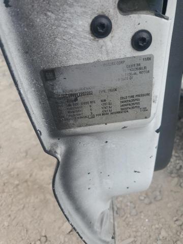 1GCEC14V87Z207282 - 2007 CHEVROLET SILVERADO C1500 CLASSIC BLACK photo 12