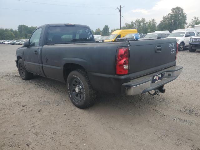 1GCEC14V87Z207282 - 2007 CHEVROLET SILVERADO C1500 CLASSIC BLACK photo 2