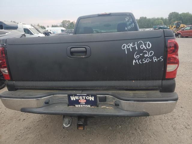 1GCEC14V87Z207282 - 2007 CHEVROLET SILVERADO C1500 CLASSIC BLACK photo 6