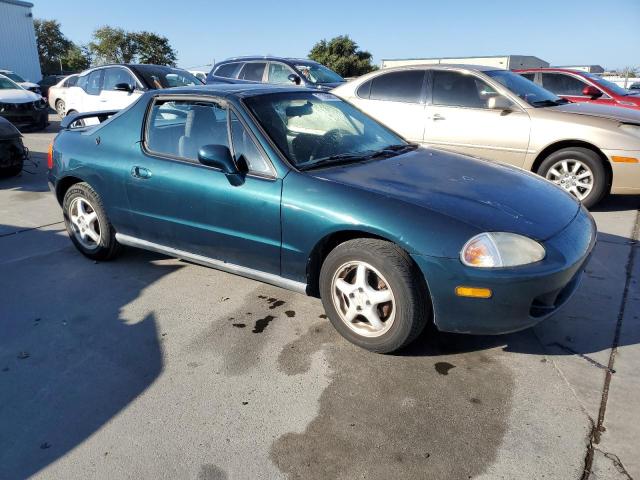 JHMEH6267VS004639 - 1997 HONDA CIVIC DEL SOL SI GREEN photo 4