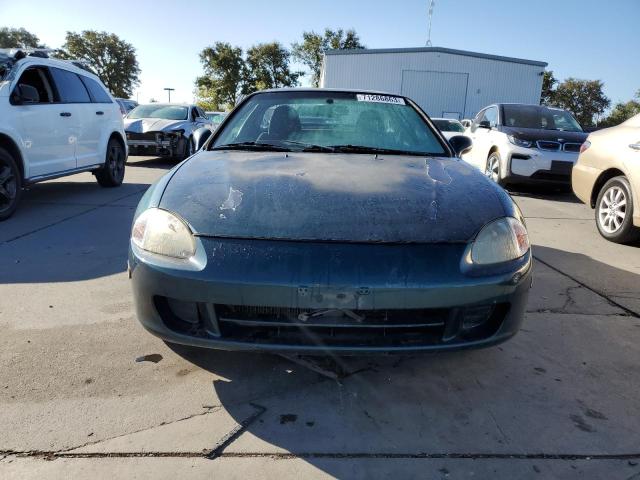 JHMEH6267VS004639 - 1997 HONDA CIVIC DEL SOL SI GREEN photo 5