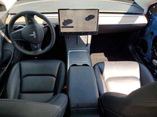 5YJ3E1EB9MF924183 - 2021 TESLA MODEL 3 Կապույտ լուսանկար 8