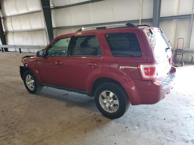 1FMCU9EG9BKC43577 - 2011 FORD ESCAPE LIMITED RED photo 2