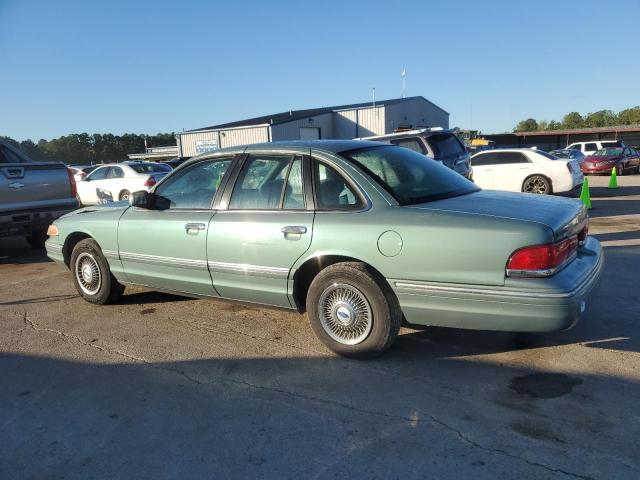 2FALP73W5VX228690 - 1997 FORD CROWN VICT GREEN photo 2