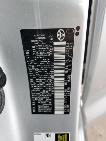 5YFS4MCE5MP060203 - 2021 TOYOTA COROLLA SE فضي صورة 12