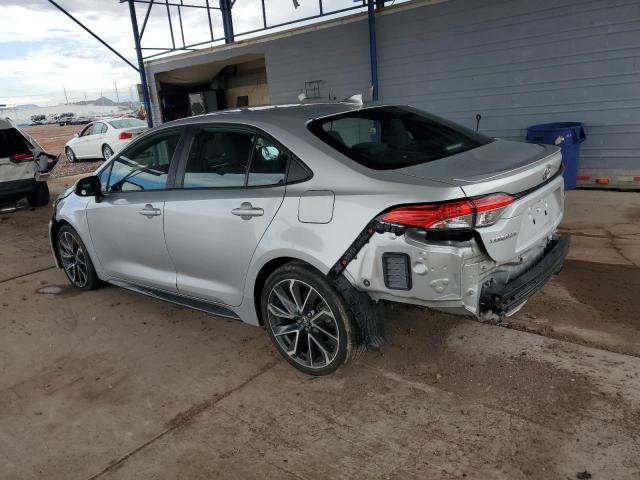 5YFS4MCE5MP060203 - 2021 TOYOTA COROLLA SE فضي صورة 2