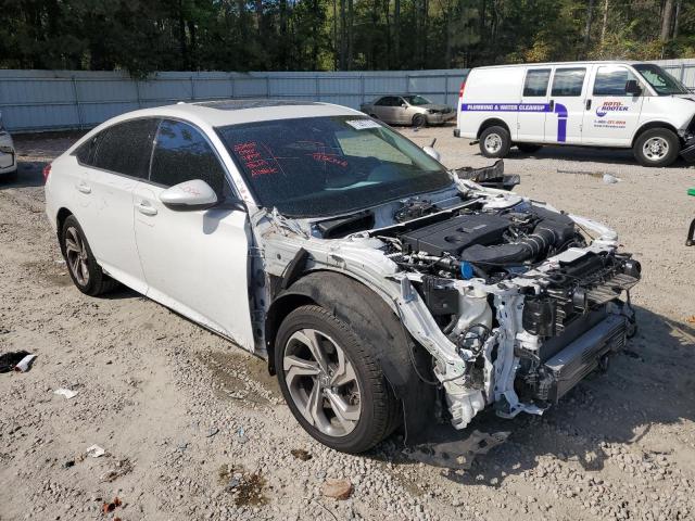 1HGCV2F56JA033854 - 2018 HONDA ACCORD EXL WHITE photo 4