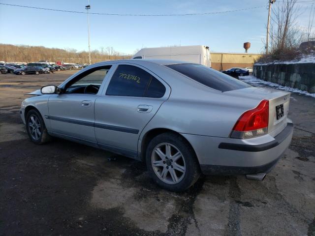 YV1RS58D112061489 - 2001 VOLVO S60 2.4T SILVER photo 2