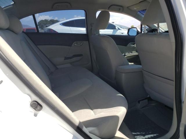 19XFB2F54CE075220 - 2012 HONDA CIVIC LX WHITE photo 10