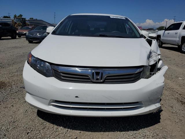 19XFB2F54CE075220 - 2012 HONDA CIVIC LX WHITE photo 5