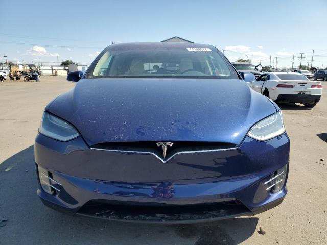 5YJXCDE2XJF119636 - 2018 TESLA MODEL X BLUE photo 5