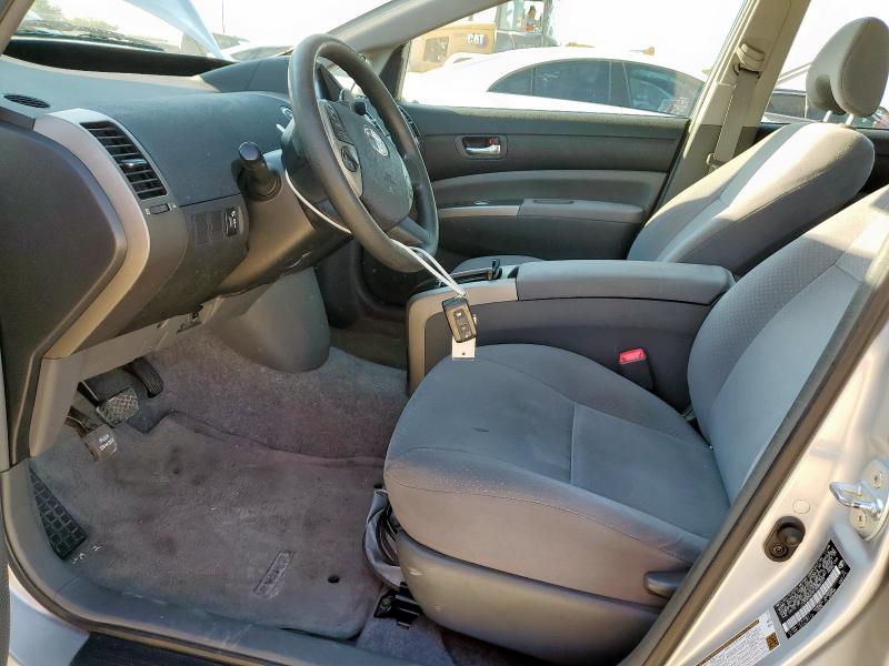 JTDKB20U377588169 - 2007 TOYOTA PRIUS SILVER photo 7