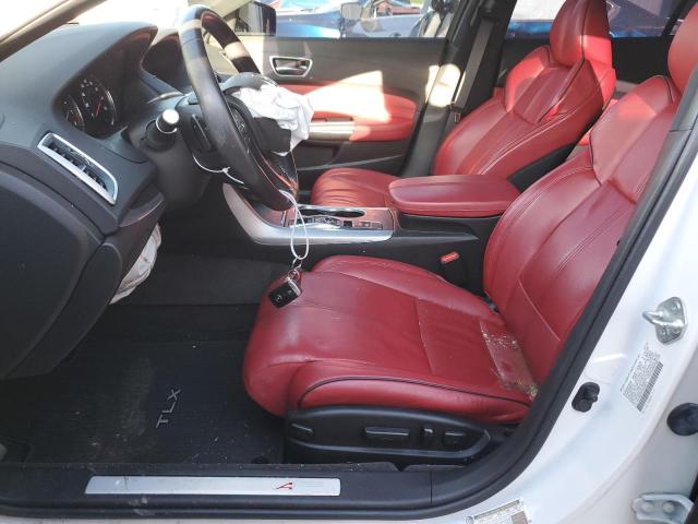 19UUB2F61KA002874 - 2019 ACURA TLX TECHNOLOGY WHITE photo 7