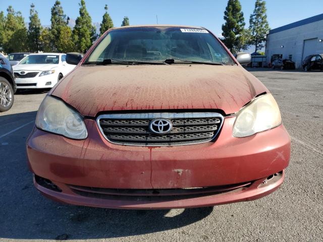 1NXBR32E25Z362593 - 2005 TOYOTA COROLLA CE წითელი ფოტო 5