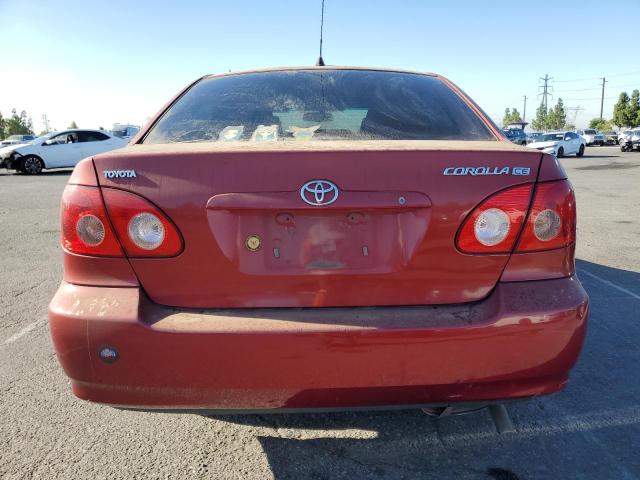1NXBR32E25Z362593 - 2005 TOYOTA COROLLA CE წითელი ფოტო 6