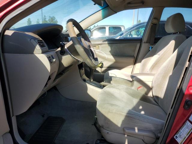 1NXBR32E25Z362593 - 2005 TOYOTA COROLLA CE წითელი ფოტო 7