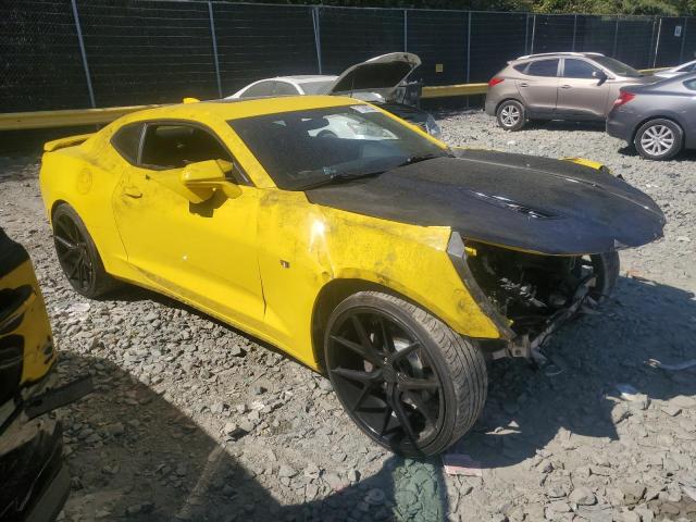 1G1FF1R77J0129782 - 2018 CHEVROLET CAMARO SS YELLOW photo 4