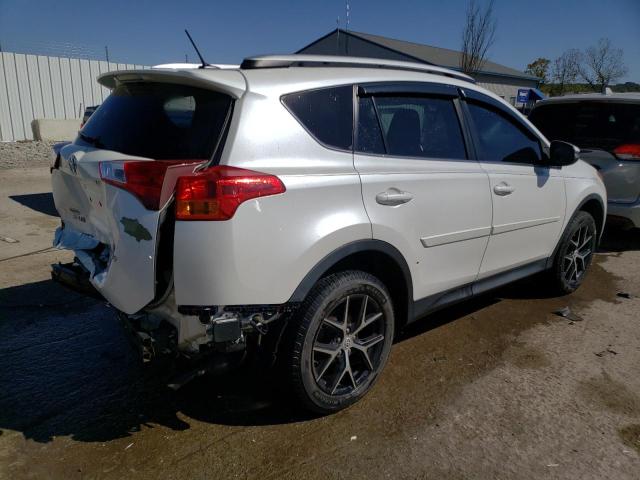 2T3YFREV2EW125269 - 2014 TOYOTA RAV4 LIMITED WHITE photo 3