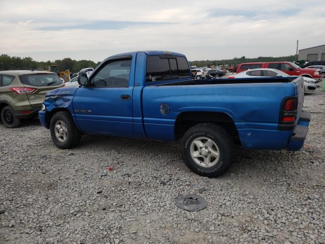 1B7HC16Y31S171800 - 2001 DODGE RAM 1500 BLUE photo 2