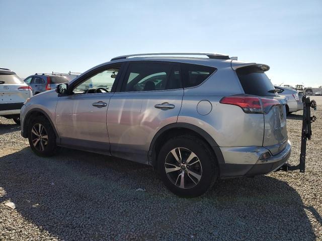 2T3WFREV6GW305736 - 2016 TOYOTA RAV4 XLE SILVER photo 2