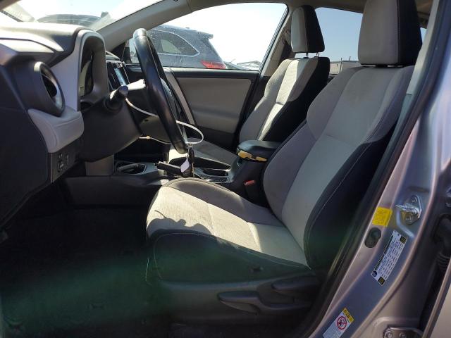 2T3WFREV6GW305736 - 2016 TOYOTA RAV4 XLE SILVER photo 7