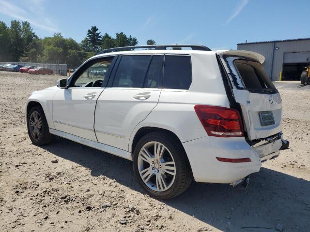 WDCGG8JB4FG341906 - 2015 MERCEDES-BENZ GLK 350 4MATIC WHITE photo 2
