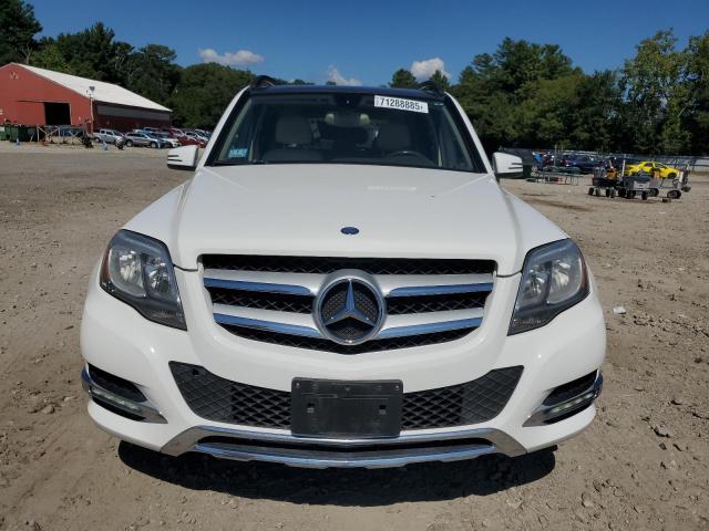 WDCGG8JB4FG341906 - 2015 MERCEDES-BENZ GLK 350 4MATIC WHITE photo 5