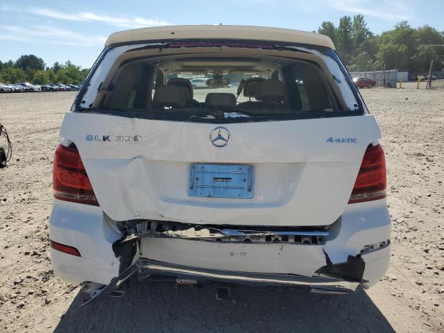 WDCGG8JB4FG341906 - 2015 MERCEDES-BENZ GLK 350 4MATIC WHITE photo 6